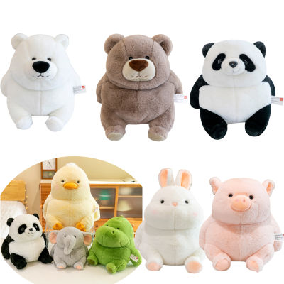 Bear Elephant Brown Plush Toy Animal Pillow Panda Rabbit Doll Props Gift Photo