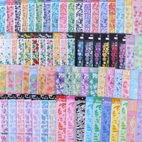 Korean Ribbon Flower Animal Laser Bling Stickers DIY Scrapbooking Stickers Confetti Decoration DIY Photo Frame Material B412 Stickers Labels