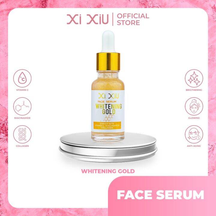 Xi XiU FACE SERUM WHITENING GOLD Lazada Indonesia