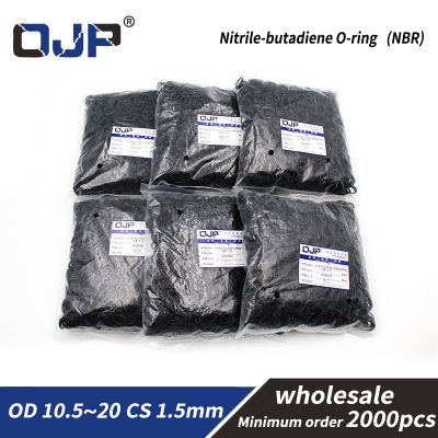 【hot】 2000PCS/bag CS1.5mm Thickness Rubber NBR OD10.5/11/11.5/12/12.5/13/13.5/14/14.5/15/16/17/18/19/20mm O Gasket