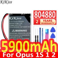 804880พลังสูง Kikiss 5900Mah สำหรับ Opus 1S 1 2สำหรับแบตเตอรี่ดิจิทัล Opus2 Opus1