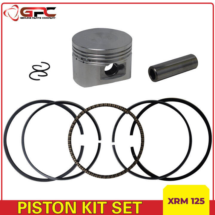 GPC XRM125 Piston Kit [STD / 0.25 / 0.50 / 0.75 / 1.00] (Piston, Piston Ring Set, Piston Pin