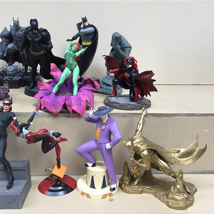 DST statue DC Batman Poison Ivy clown Superman Sea King knell model