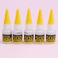 20Pcs Strong Cyanoacrylate Super Glue 502กาวโลหะ Quick Paste Sealant ผ้าพลาสติกอีพ็อกซี่เรซิ่นซีเมนต์ Stick Gum Bonding