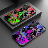 Matte Case For Samsung Galaxy A73 A72 A71 A21s A54 5G A53 A52 A70 A50 A22 A24 A14 A13 4G A12 Phone Cover Sport Brand Slam dunk Phone Cases