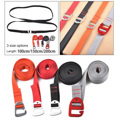 Heavy Duty Adjustable Luggage Strap w/ Hook Travel Suitcase Packing Safe Luggage Tie Belt Flat Bungee Cord Tie Down Straps