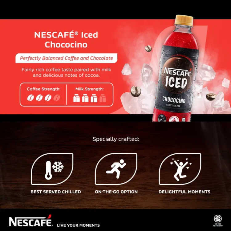 Nescafe Milk Coffee Bottle Drink - Iced Chococino