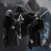 №┅☫ Assassins Creed เสื้อสเวตเตอร์มีฮู้ดเสื้อกันลมแฟชั่นผู้ชายมีฮู้ดเสื้อคาร์ดิแกนแขนยาวสำหรับฤดูใบไม้ร่วงและฤดูหนาว S-3XL