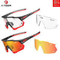 X-TIGER แว่นตาขี่จักรยาน XTS อุปกรณ์เสริม Photochromic เลนส์จักรยานแว่นตากันแดด Feets เลนส์โพลาไรซ์เปลี่ยนเลนส์สายตาสั้นกรอบ