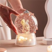 Christmas music box snow ball birthday gift child princess girl dancing ballet music box dream snowflake It is an unbreakable cr