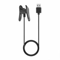 USB ที่ชาร์จนาฬิกาดิจิตอลสายชาร์จแท่นชาร์จสายชาร์จแบตเตอรี่สำหรับ Garmin Vivosmart 4