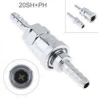 Pneumatic fitting Quick connector 2pcs/lot High Pressure Coupling Coupler Plug Socket Connector Dual-interface 20SH PH