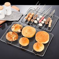 【hot】 Wire Baking Rack Nonstick Barbecue Cooling Tray Drain Holder Shelf Accessories