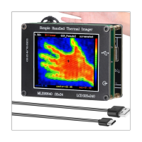 24 x 32 Pixel Infrared Sensor Thermal Imager -40℃ to 300℃ 2.8Inch LCD Display 240X320 Resolution