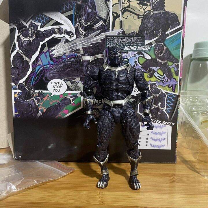 action-figureszzooi-bruce-wayne-arkham-knight-action-figure-revoltech-024-collection-doll-amazing-yamaguchi-joint-movable-model-toys-17cm-gift-action-figures