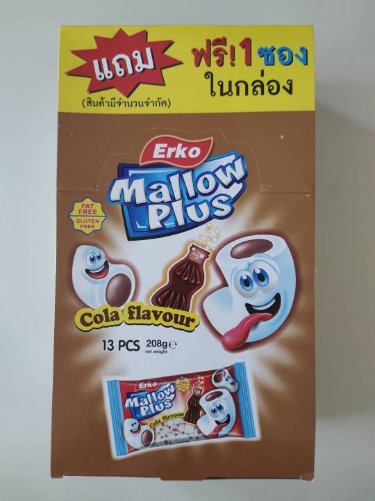 12-ซอง-มาร์ชเมลโล-เมลโล่-พลัส-แบบซอง-รส-โคล่า-mallow-plus-snack