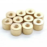 10pcs M2 M2.5 M3 M4 Knurled Nut Brass Thumb Nut Cylindrical Adjust For Water Cooling PC Case Model