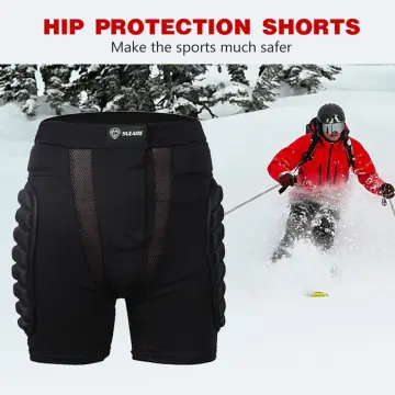 Women's Hip Butt Protection Padded Shorts Armor Hip Protection Shorts Pad  for Snowboarding Skating Skiing Riding