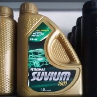 ( Promotion ) สุดคุ้ม น้ำมันเครื่องเกรดสังเคราะห์ 100% PETRONAS SUVIUM 1L. ราคาถูก น้ํา มัน เครื่อง สังเคราะห์ แท้ น้ํา มัน เครื่อง มอเตอร์ไซค์ น้ํา มัน เครื่อง รถยนต์ กรอง น้ำมันเครื่อง