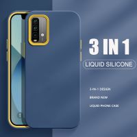 [Great. Cell phone case] 3 In 1ของเหลวสีลูกอมเคสซิลิโคนสำหรับ Huawei Nova 5T 7 SE 8 Pro 9 Honor 20เคสเคสกันกระแทกนิ่มทนทานต่อการตกหล่น