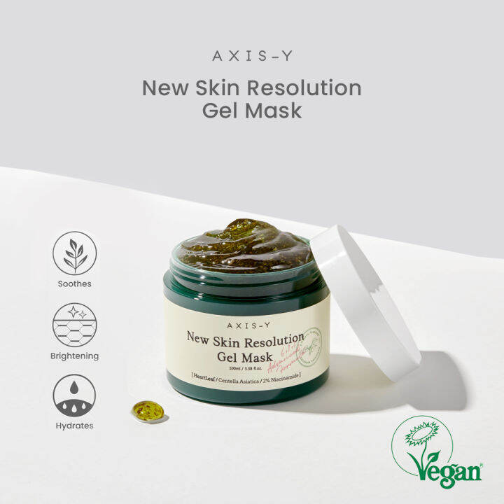 AXISY New Skin Resolution Gel Mask 100ml [EXP 21/JAN/2024] [Skincare
