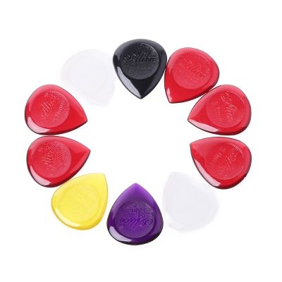 10PCS Alice Acoustic Electric Guitar Bass Picks Plectrums Small Size 1 Mm 2mm 3mm Guitar Bass Accessories