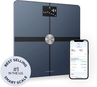 Withings Body+ - Digital Wi-Fi Smart Scale with Automatic Smartphone App Sync, Full Body Composition Including, Body Fat, BMI, Water Percentage, Muscle &amp; Bone Mass, with Pregnancy Tracker &amp; Baby Mode Black