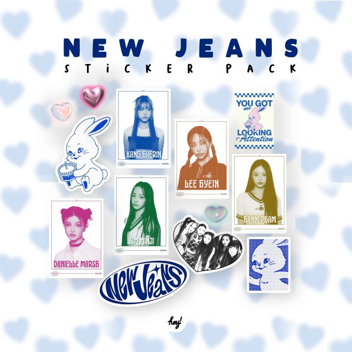 New Jeans Sticker Pack | Lazada PH