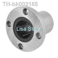 ✔ Silver Tone LMF30UU 30mm x 45mm x 64mm Round Base Flange Linear Motion Bearing