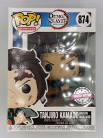 Funko Pop Demon Slayer  - Tanjiro Kamado [Hinokami Kagura Dance] #874 (กล่องมีตำหนินิดหน่อย)