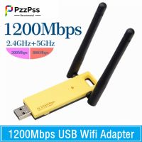 PzzPss High Speed 1200Mbps USB 3.0 Wifi Adapter Dual-Band Wireless USB Wi fi Antenna 5GHz 2.4Ghz Network Card For PC Laptop  USB Network Adapters