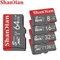 SHANDIAN Smart Sd 128GB 64GB 32GB 16GB 98เมกะไบต์/วินาที TF USB แฟลชการ์ดความจำ Smart Sd 8GB/48เมกะไบต์/วินาที Class10ของแท้จัดส่งสินค้า