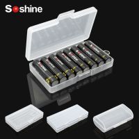 【CW】◙❃  Semi-translucent Hard Plastic Cover Holder / Battery Storage 2 4 8x Batteries