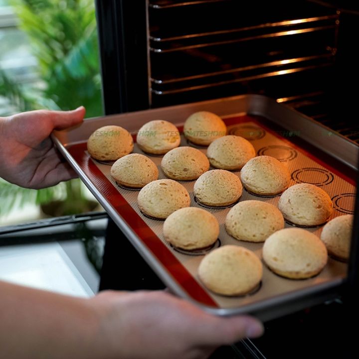 silicone-macaron-baking-mat-for-bake-pans-macaroon-pastry-cookie-making-professional-grade-nonstick