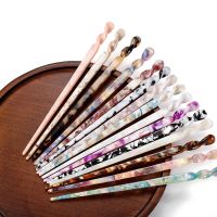 【YF】❐✼✠  Chinese Hair Sticks Acetate Resin Chopstick Hairpins Clip Pin Headwear Wedding Jewelry Accessories