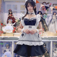 ชุดแม่บ้านอบอุ่นมหัศจรรย์ cos แม่บ้านน่ารัก lolita ชุดเดรสโลลิต้า cosplay เสื้อผ้า