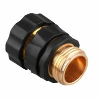 1Set 3/4 Inch Male and Female Universal Garden Hose Fitting Quick Connector