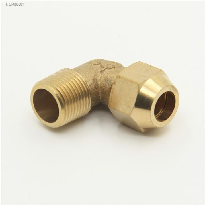 copper-flared-joint-elbow-connection-1-8-1-4-3-8-1-4-external-thread-brass-fittings-copper-flared-joint