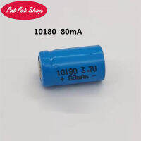 แบตเตอรี่ลิเธียม ICR 10180 80MAh 100MAh 3.7V Bluetooth อุปกรณ์เสริมสำหรับหูฟังแบตเตอรี่แบบชาร์จไฟได้2023High-Quality เซลล์แบตเตอรี่ของแท้♟☎