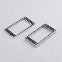 KR-1 Set ( 2 Pieces ) Brass Humbucker Pickup Mounting Frames / Material Rings ( Flat Bottom ) Guitar Accessories With Screw