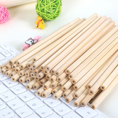 100pcs lot Eco-friendly Natural Wood Pencil HB Black Hexagonal Non-toxic Standard Pencil Cute Stationery Office School Supplies