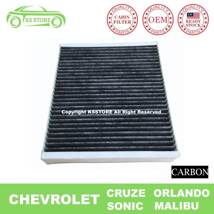 Chevrolet Cruze Sonic Orlando Malibu Carbon Cabin Air Filter Lazada