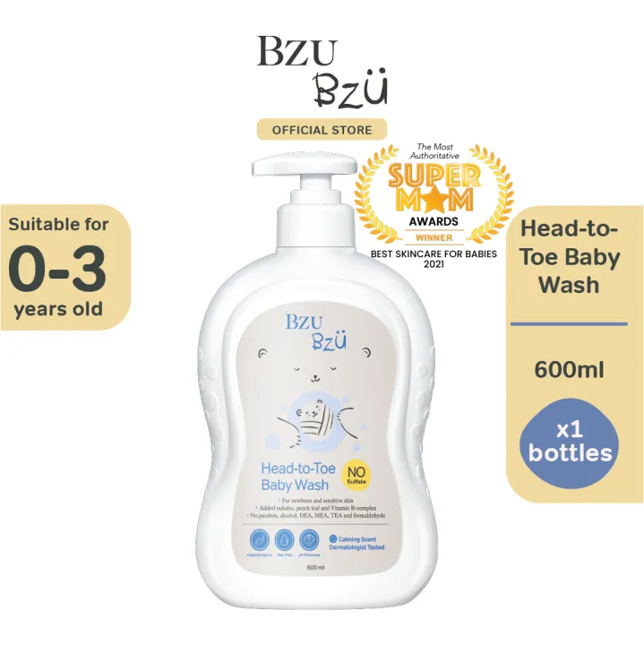 Baby body wash for sensitive skin