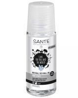 Germanys Sante pure plant crystal antiperspirant antibacterial deodorizing odorless alcohol-sensitive rolling beads can be used by pregnant women with sensitive skin