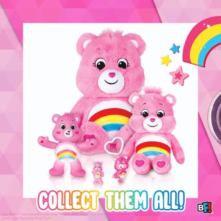 อเมริกาแท้-ตุ๊กตาแคแบร์-carebears-ไซส์-14-นิ้ว-cheer-bear-ของแท้จากอเมริกา-สินค้ามือสองสภาพดีทำความสะอาดก่อนส่ง