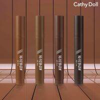 Cathy Doll Real Brow 4D Tint 2g. ปากกาสักคิ้ว หัวปากกา 4 แฉก เนื้อทิ้นท์ วาดง่าย สร้างคิ้วสวยมีมิติ