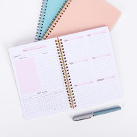2023 2023 A5 Daily Weekly Planner Agenda Notebook Weekly Goals Habit Schedules Stationery Office School Supplies Note Book For School gift For Students