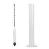 【Hot-Selling】 2/5 Pcs Hydrometer Tester ชุดขวดวัดวินเทจเครื่องมือ Alcoholmeter Meter Concentration Meter