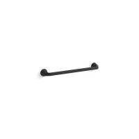 KOHLER Cursiva™ 18-IN towel bar (Black finishes) ราวแขวนผ้า 18" รุ่นเคอร์ซิวา สีดำ K-R26687-BL