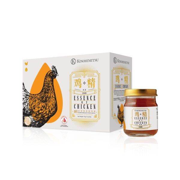 Essence Of Chicken With Lingzhi 75g / 6 Bottles birds nest KINOHIMITSU